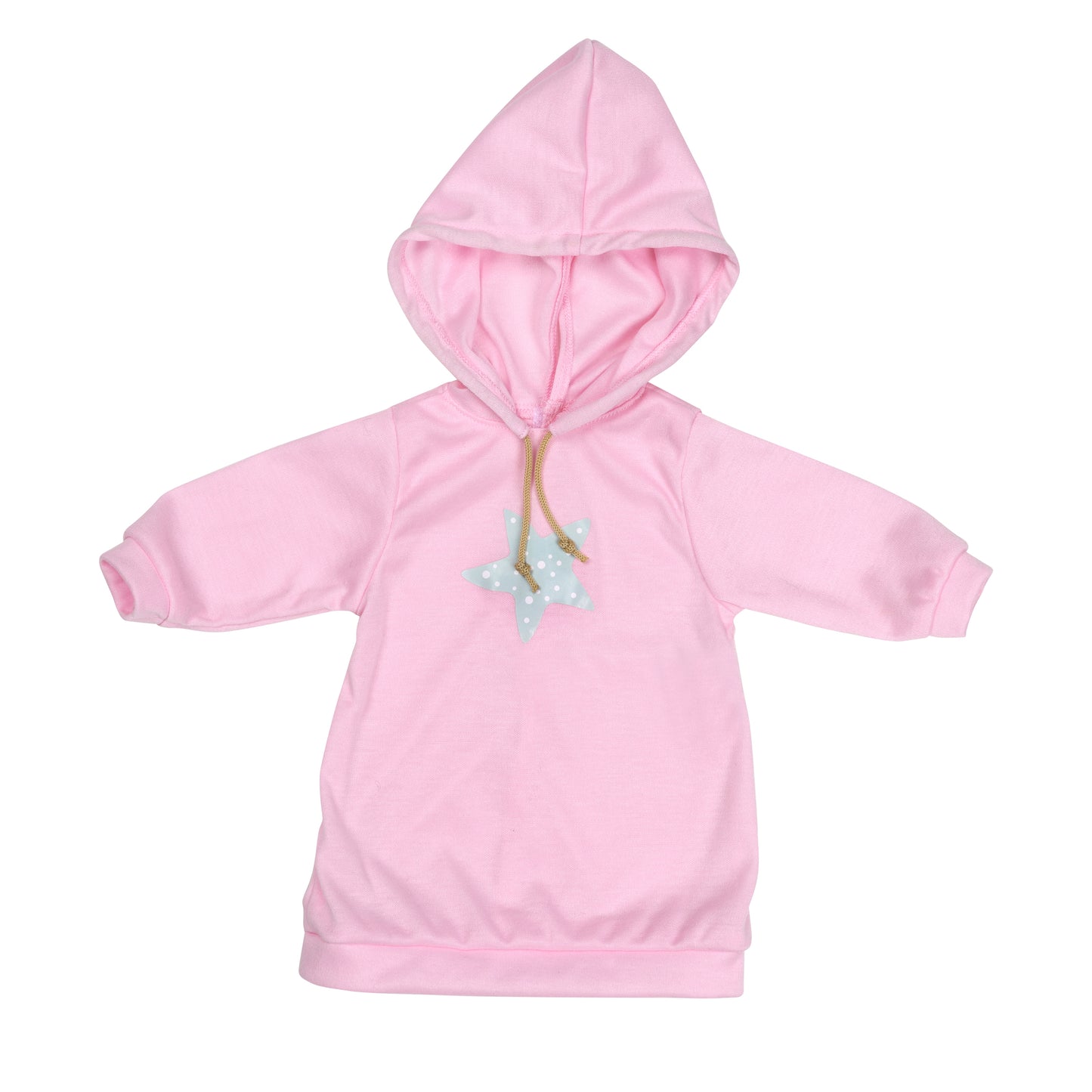 HOODIE-KLÄNNING 41-46 CM