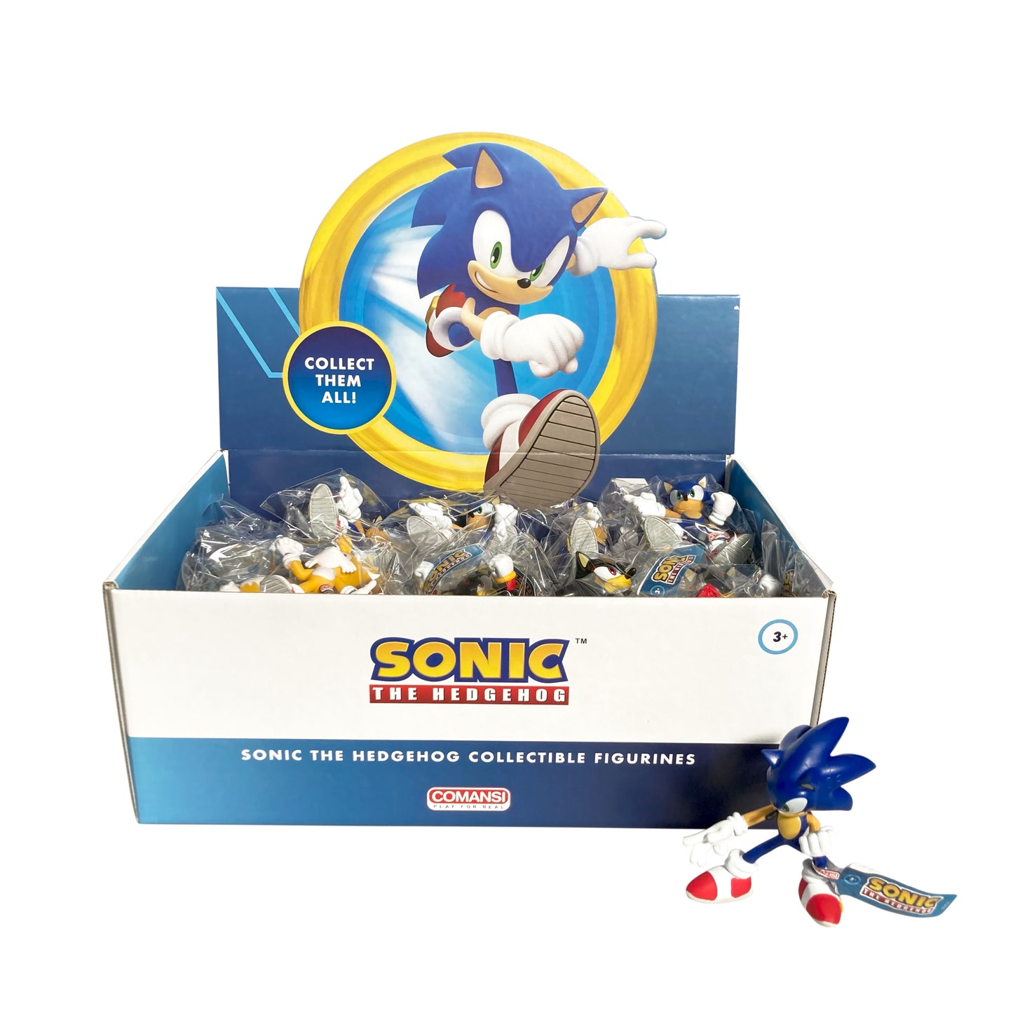 SONIC FIGURINES DISPLAY 24 ST