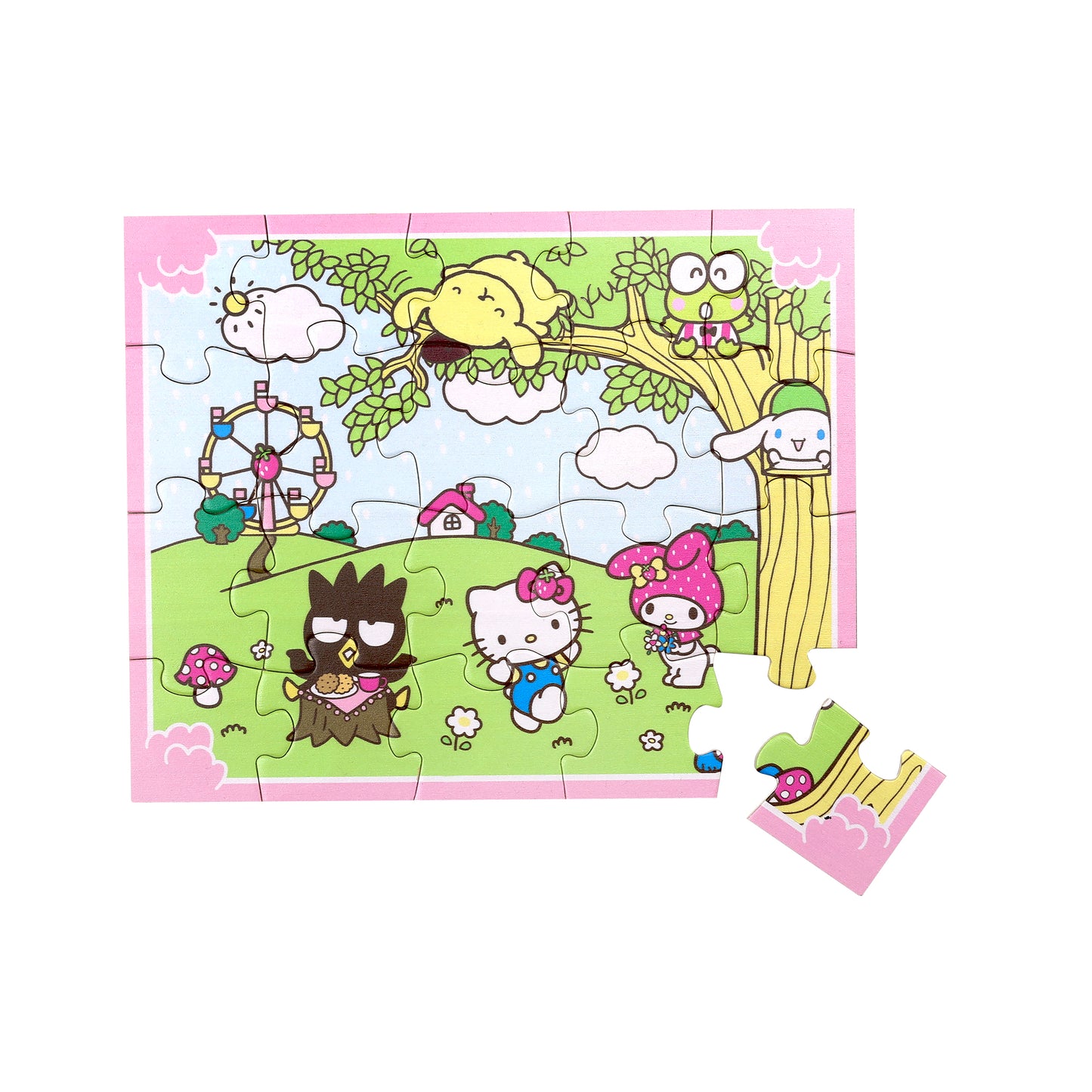 HELLO KITTY TRÄPUSSEL 20 BITAR