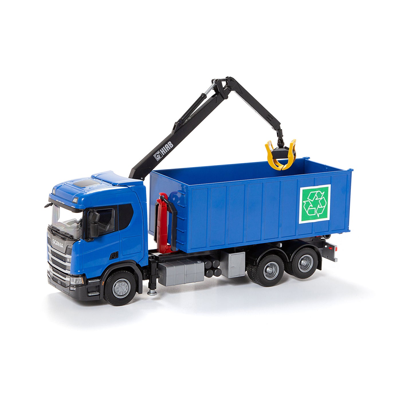 SCANIA RECYCLE TRUCK W CRANE