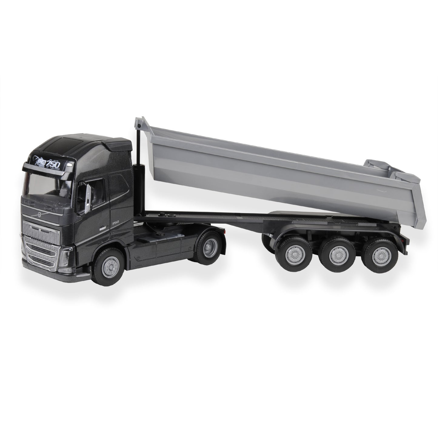 VOLVO FH16/750 SEMI SVART GRÅ