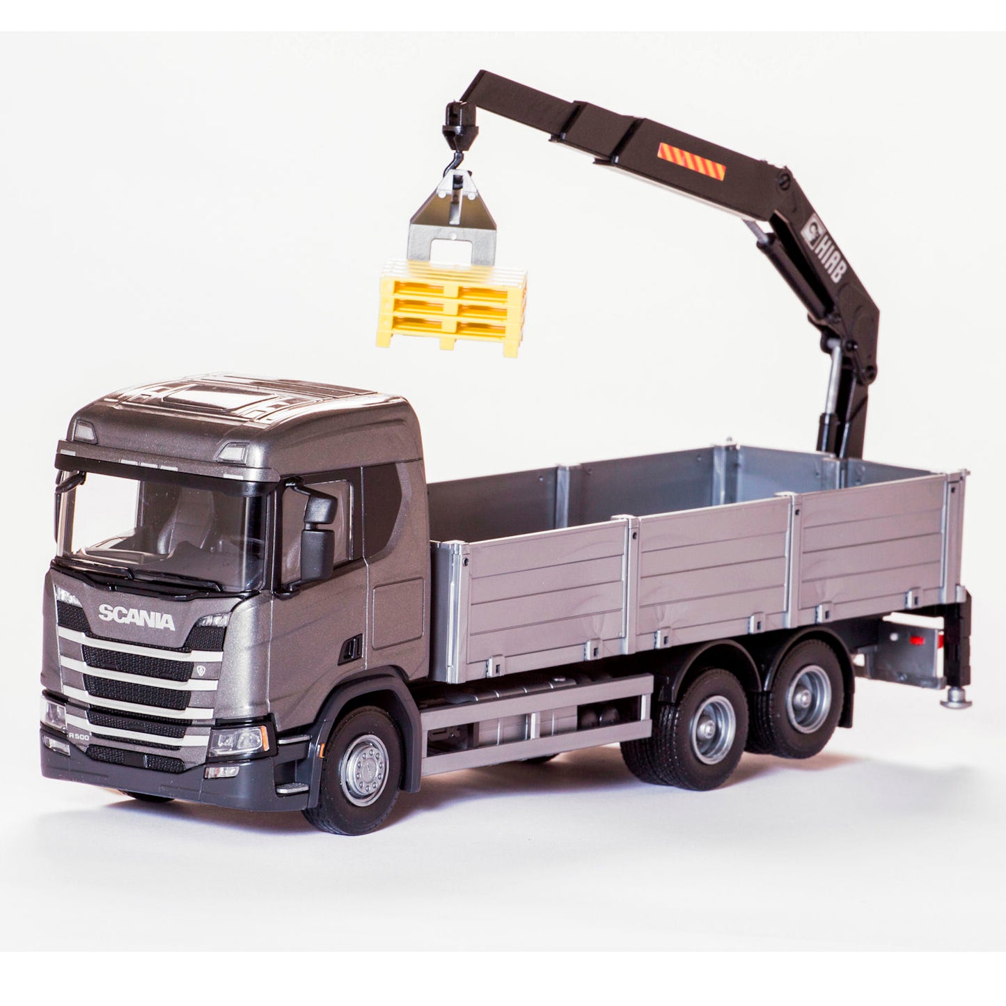 EMEK LASTBIL SCANIA GRÅ 1:25