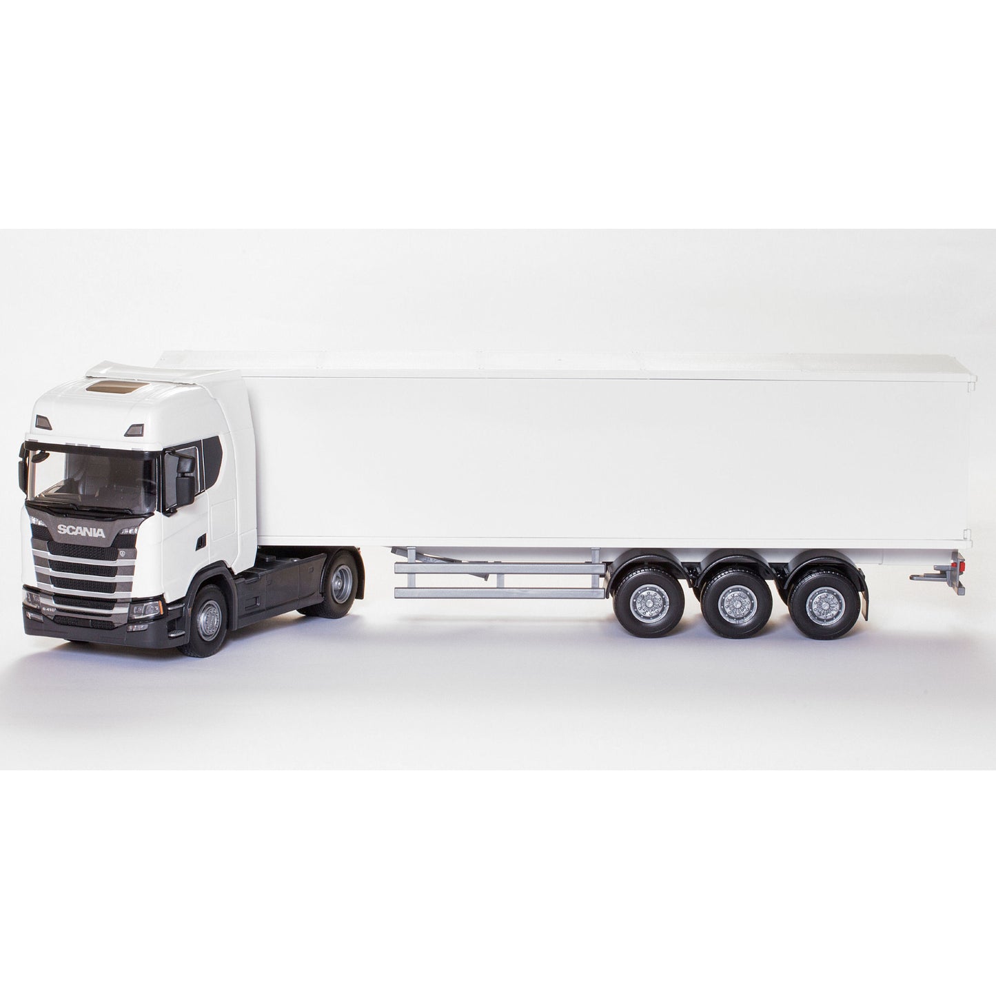 SCANIA SEMI S 410 BOX, VIT