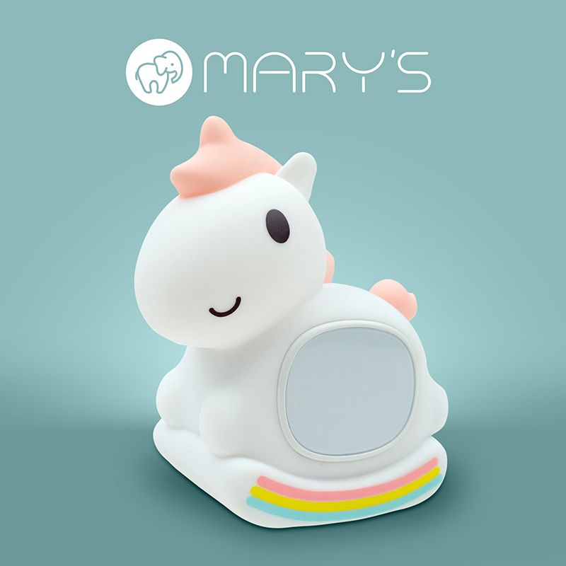 Mary's Rocking Unicorn RGB LED Night Light with Alarm Clock