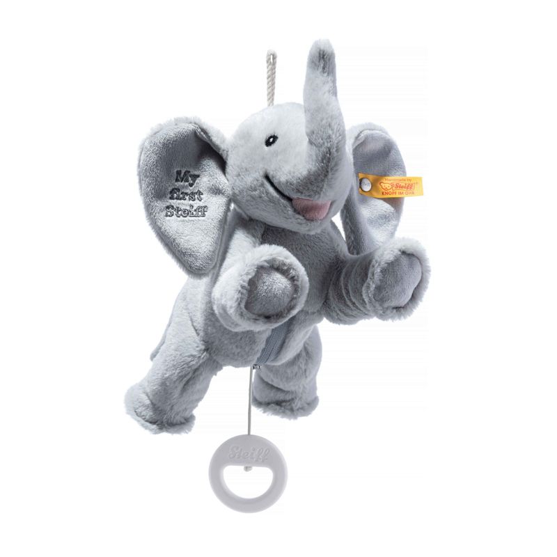 My First Steiff Ellie Elephant Music Box, (25cm)