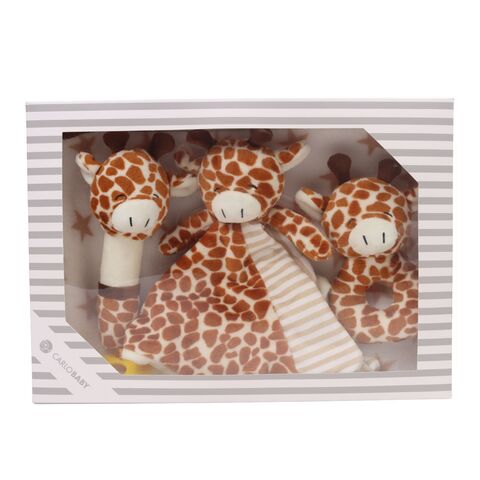 Carlo Baby Fleecefilt Giraffe Set - bild 7