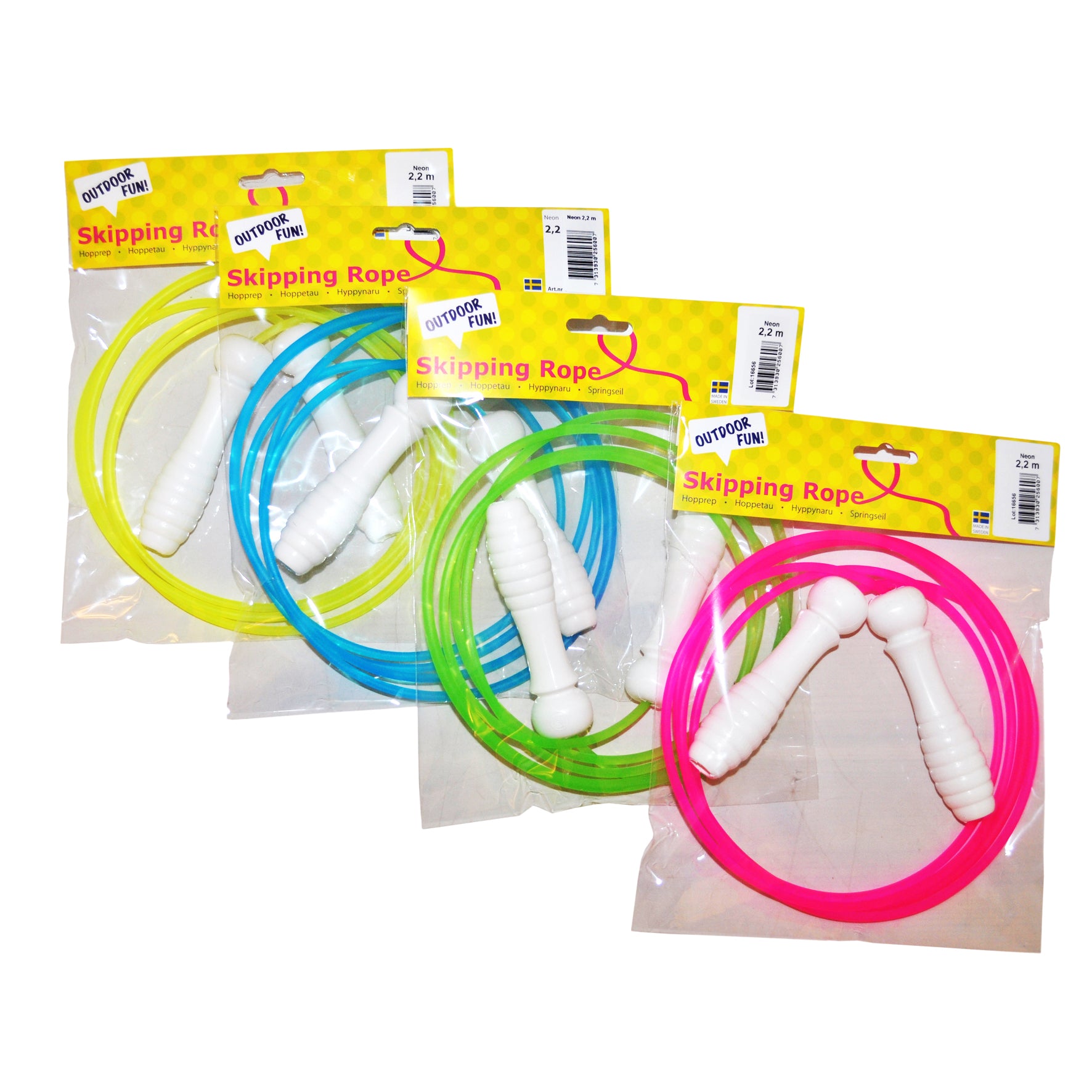 HOPPREP SORT FÄRGER, 2,2 M