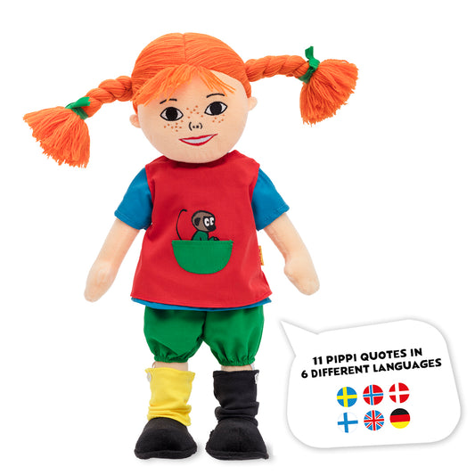 PIPPI TALDOCKA, TYG, 40 CM