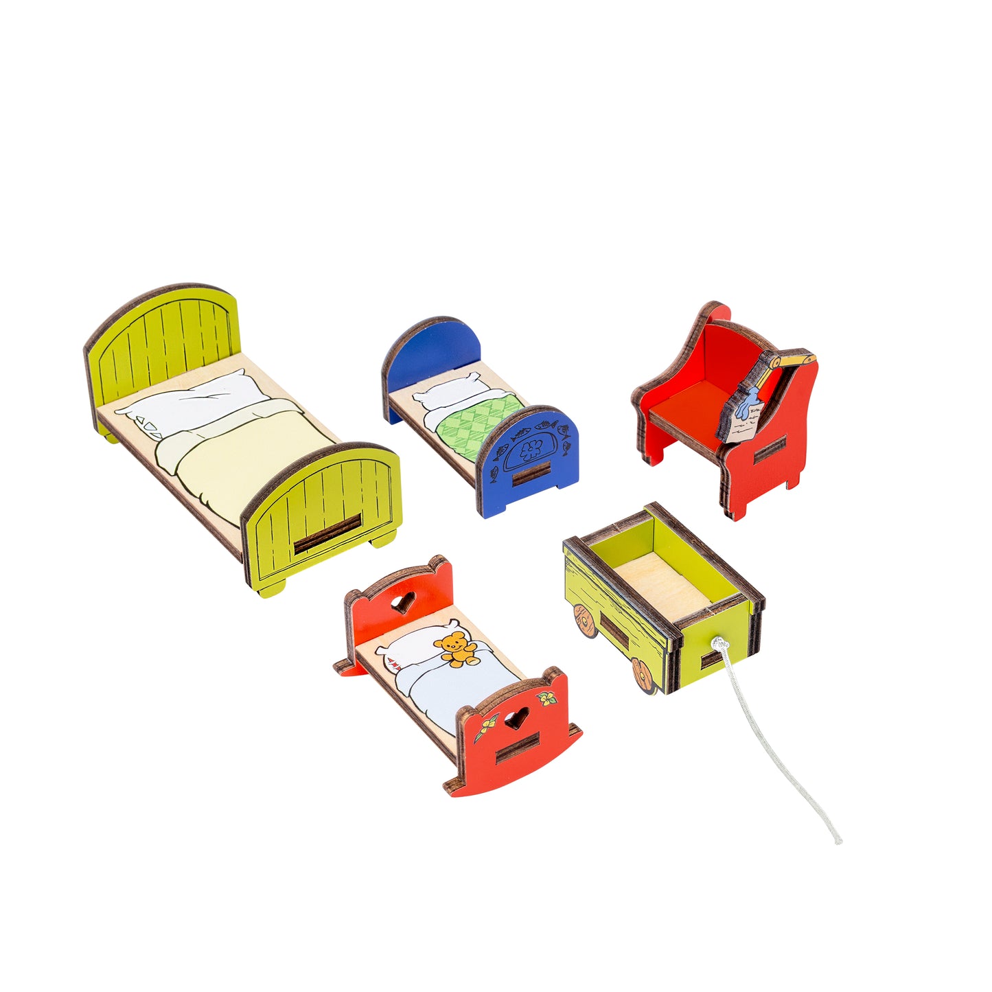 BAMSE DOCKHUSMÖBLER SOVRUM