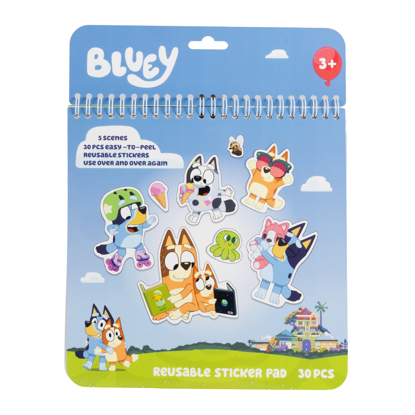 BLUEY KLISTERMÄRKESBOK