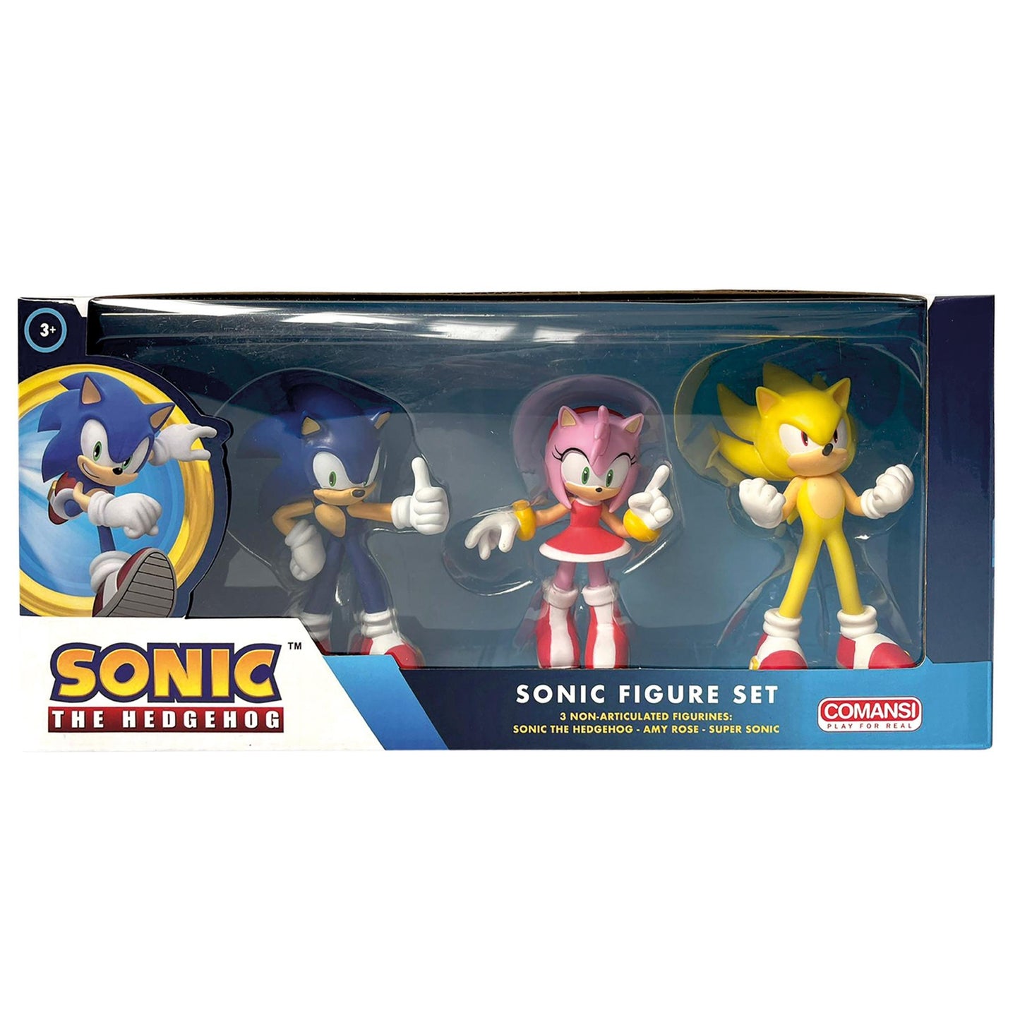 SONIC GIFT BOX SET 3 FIGURINES