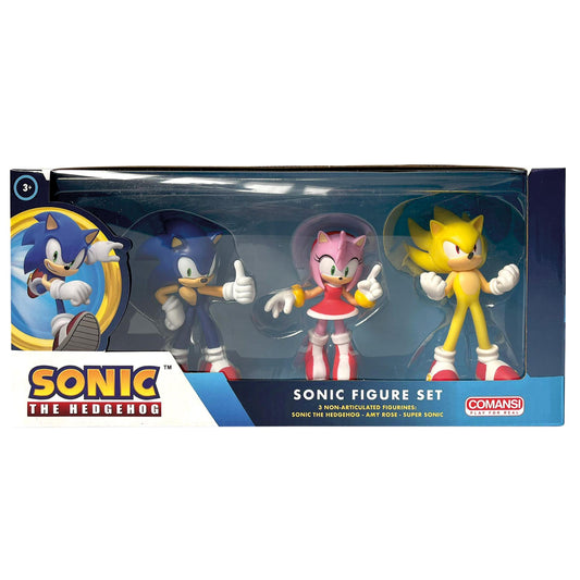 SONIC GIFT BOX SET 3 FIGURINES