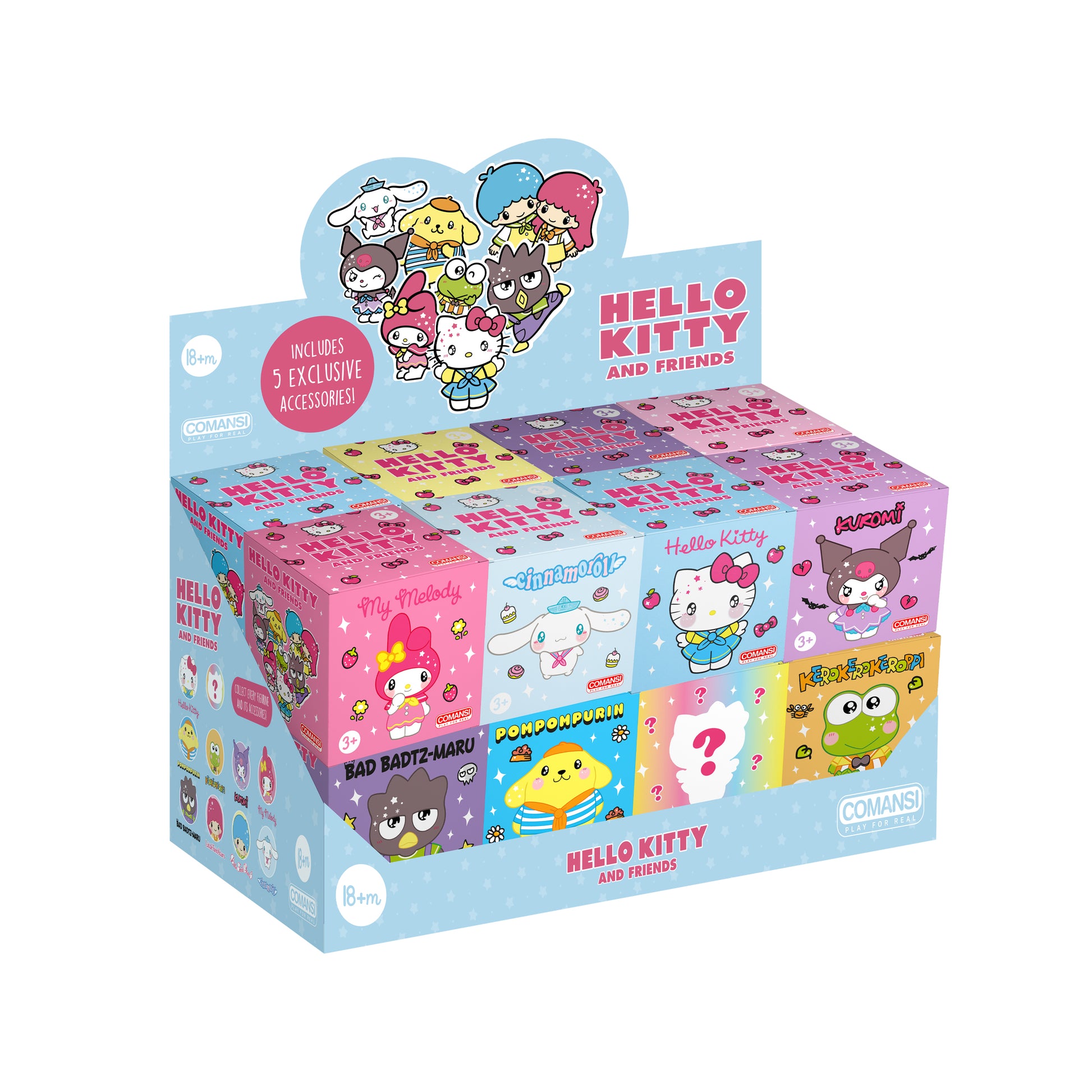 HELLO KITTY & FRIENDS ASST 16