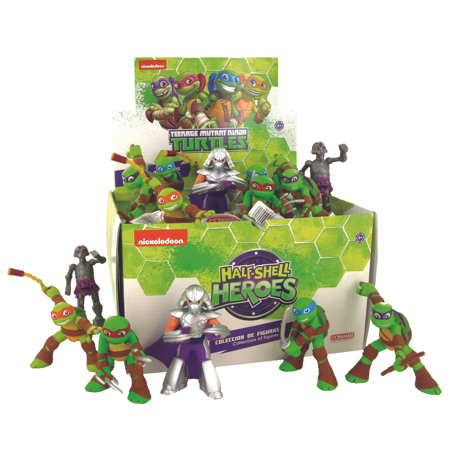 NINJA TURTLES DISPLAY 24 ST