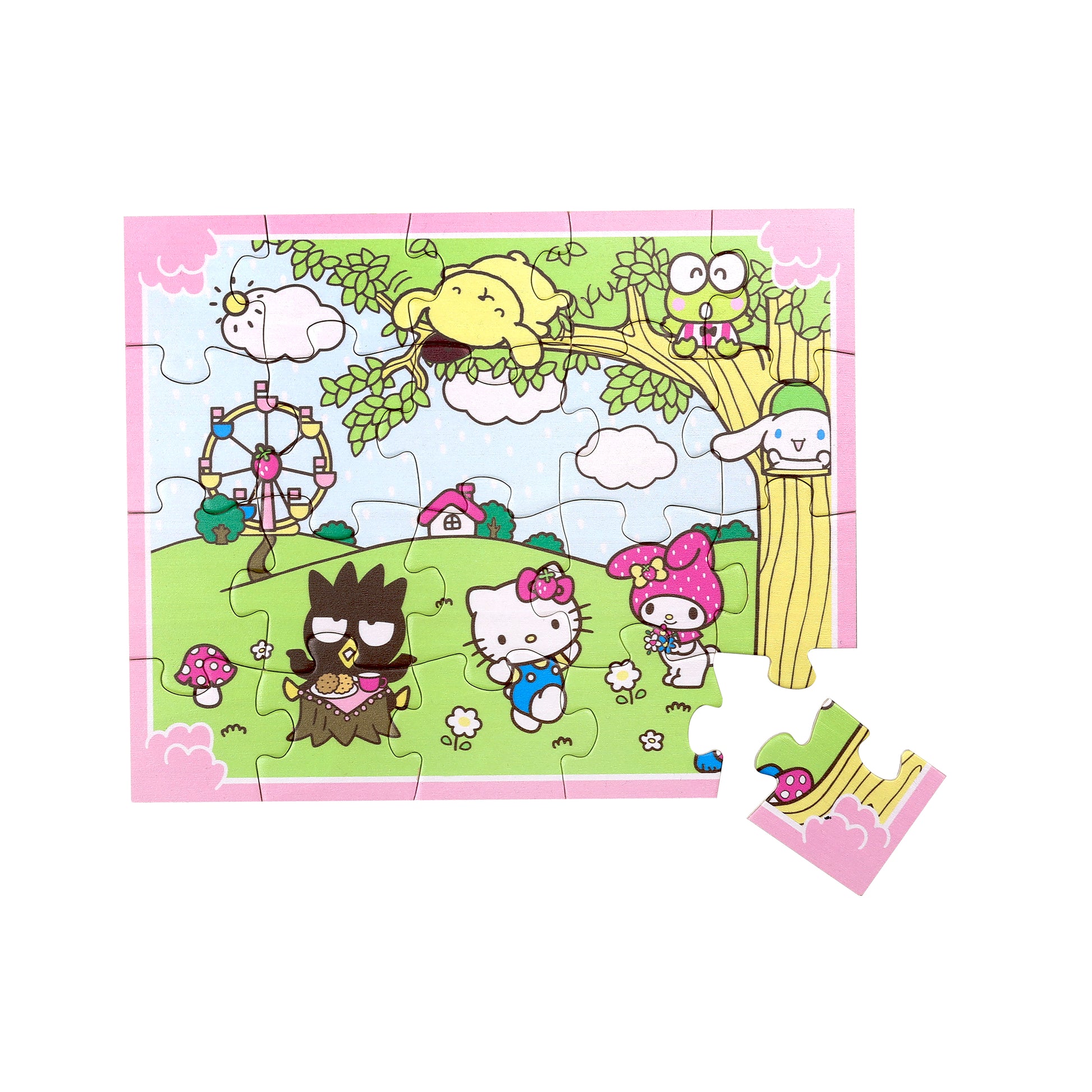 HELLO KITTY TRÄPUSSEL 20 BITAR