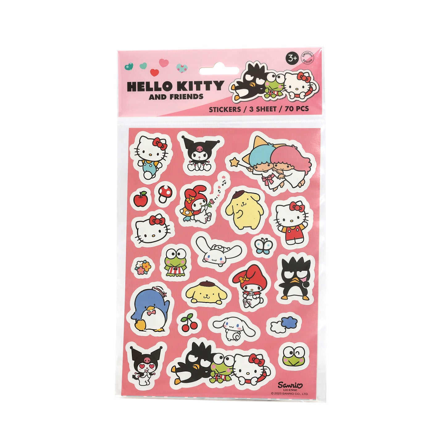 HELLO KITTY KLISTERMÄRKEN