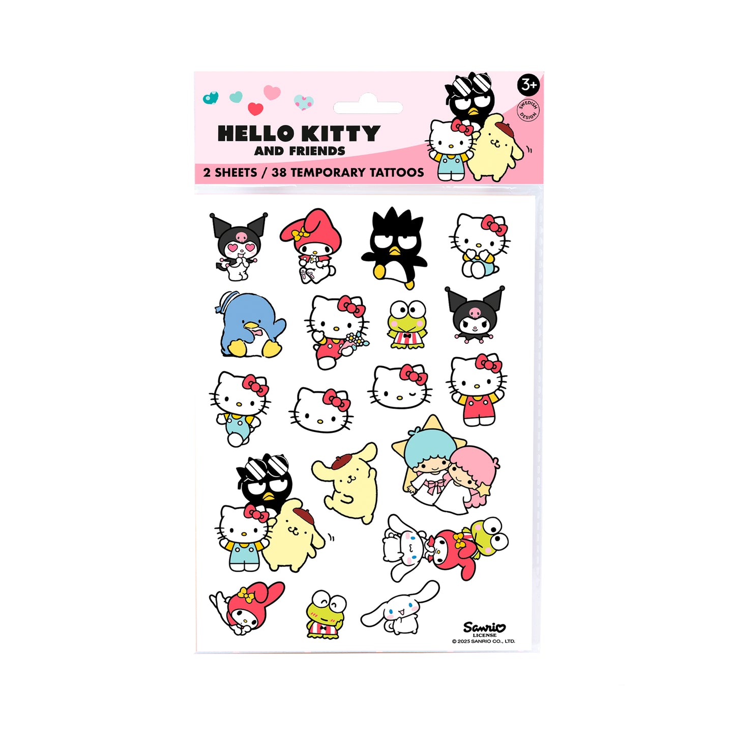 HELLO KITTY BARNTATUERINGAR