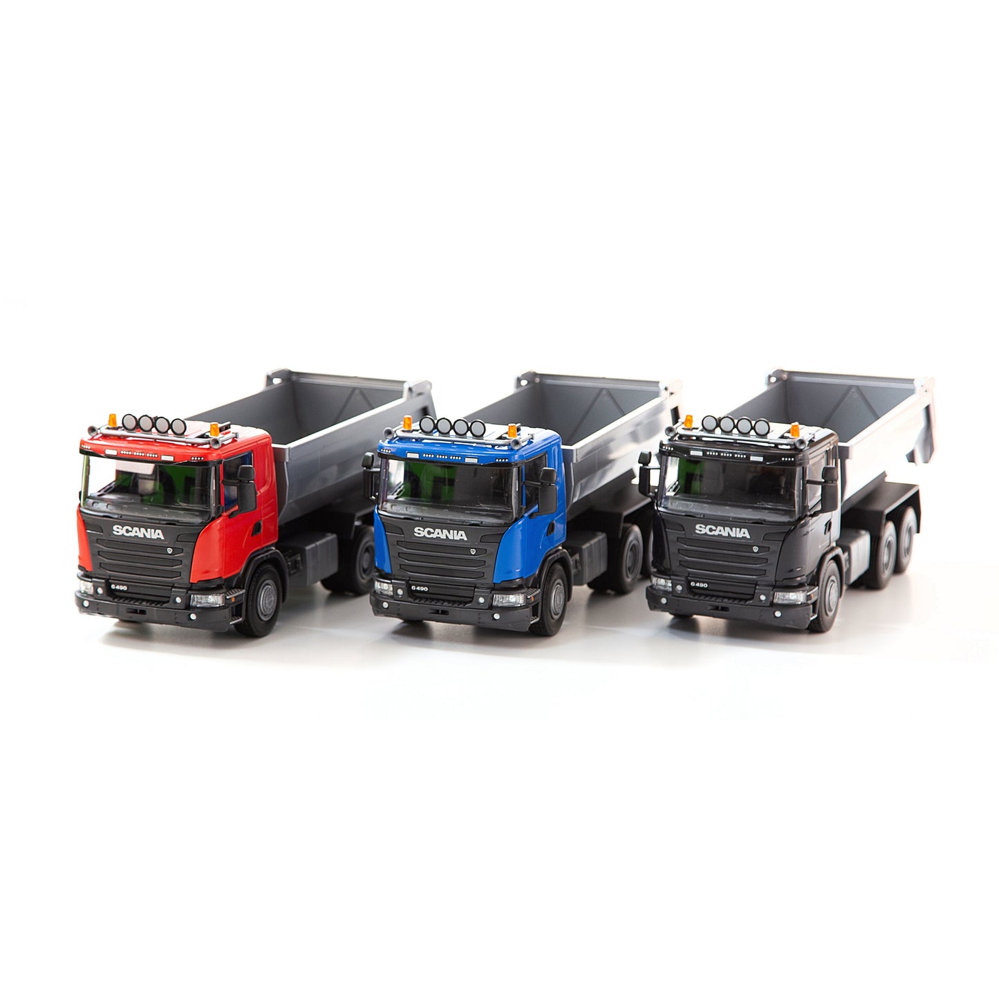 SCANIA TIPPLASTBIL, SORT