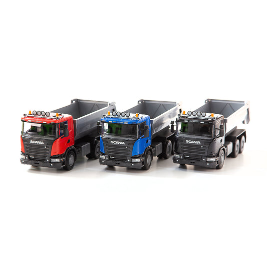 SCANIA TIPPLASTBIL, SORT