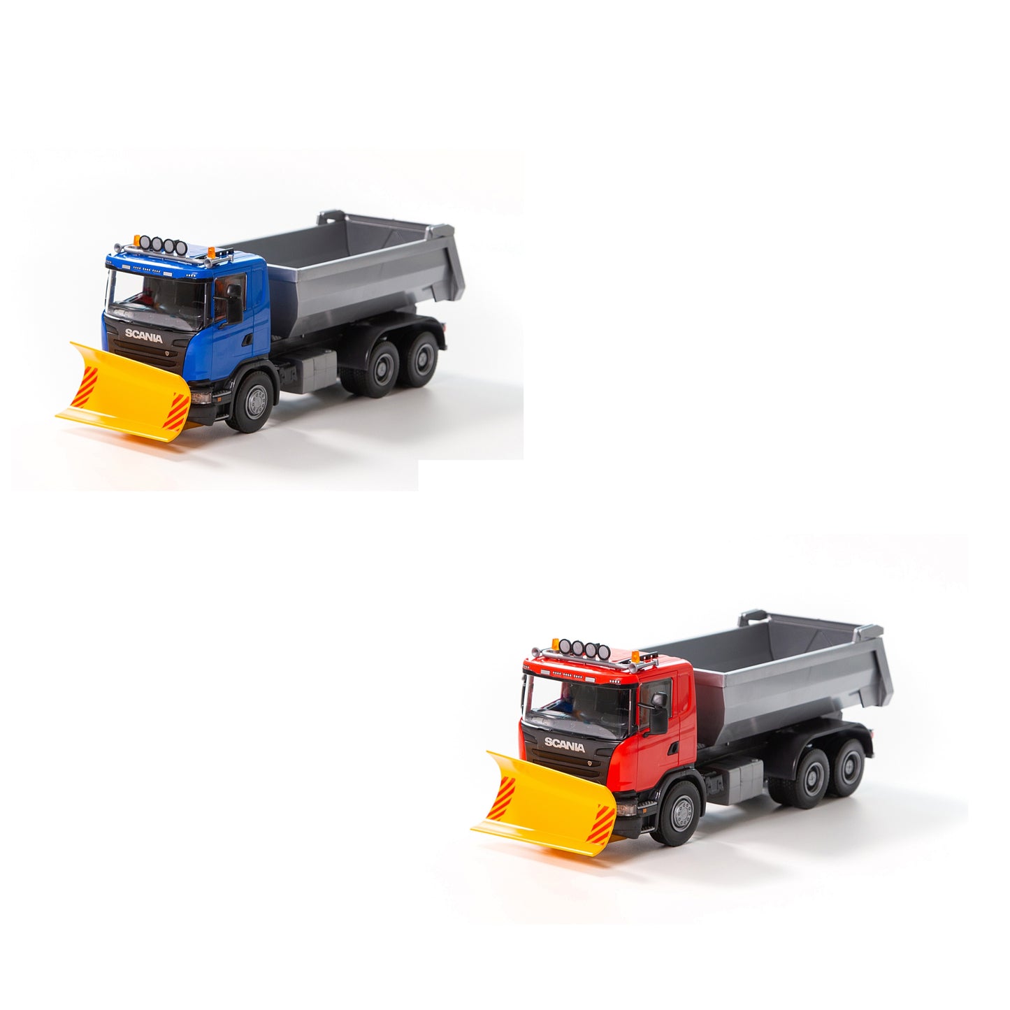 SCANIA TIPPLASTBIL MED PLOG