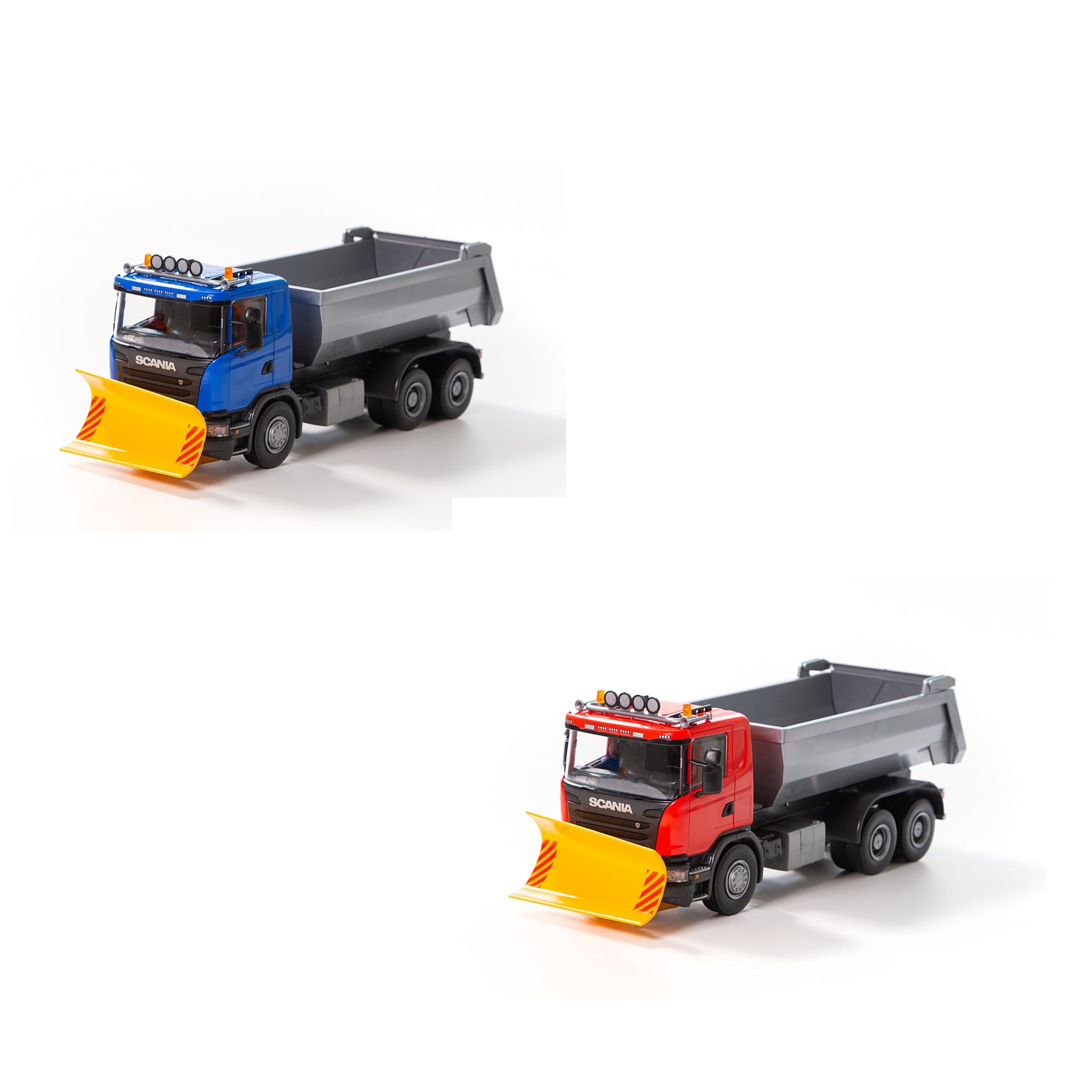 SCANIA TIPPLASTBIL MED PLOG