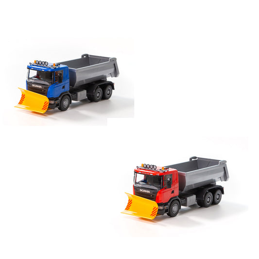 SCANIA TIPPLASTBIL MED PLOG
