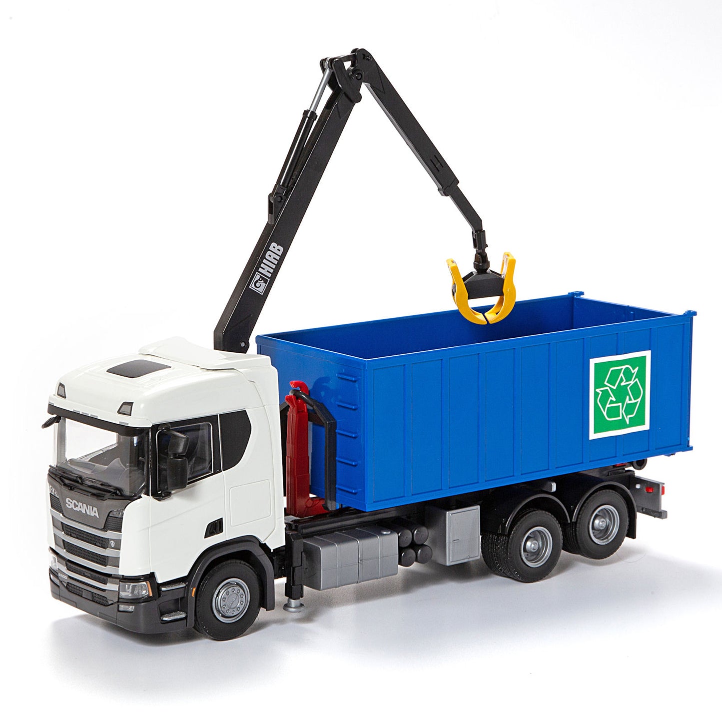 SCANIA RECYCLE TRUCK W CRANE