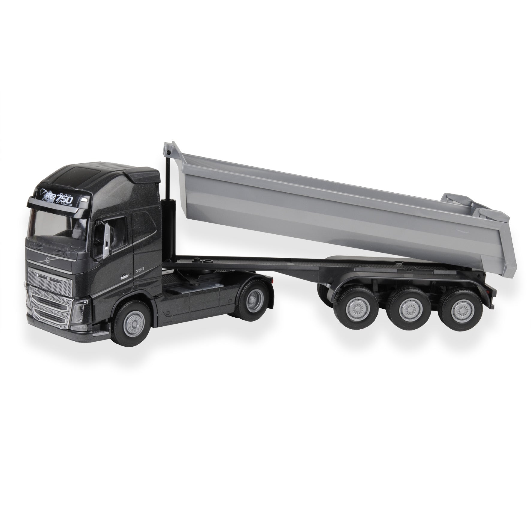 VOLVO FH16/750 SEMI SVART GRÅ