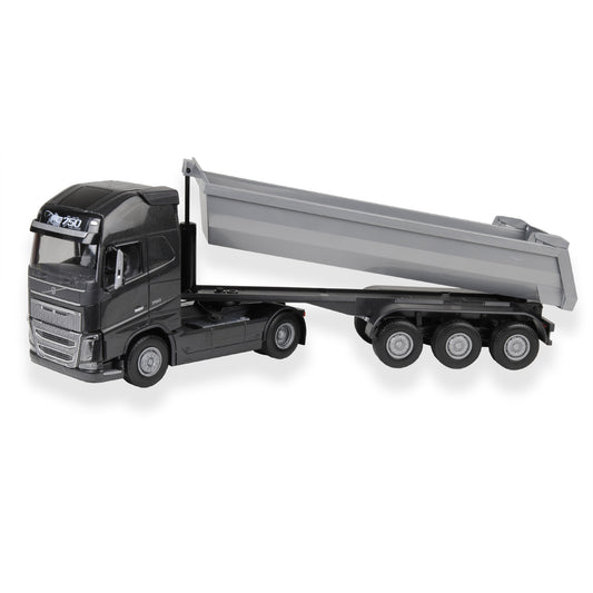 VOLVO FH16/750 SEMI SVART GRÅ