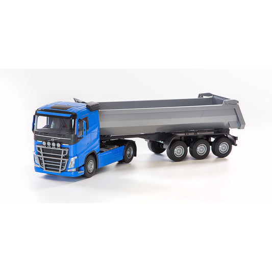 VOLVO TIPP SEMI, BLÅ LÅG KAB