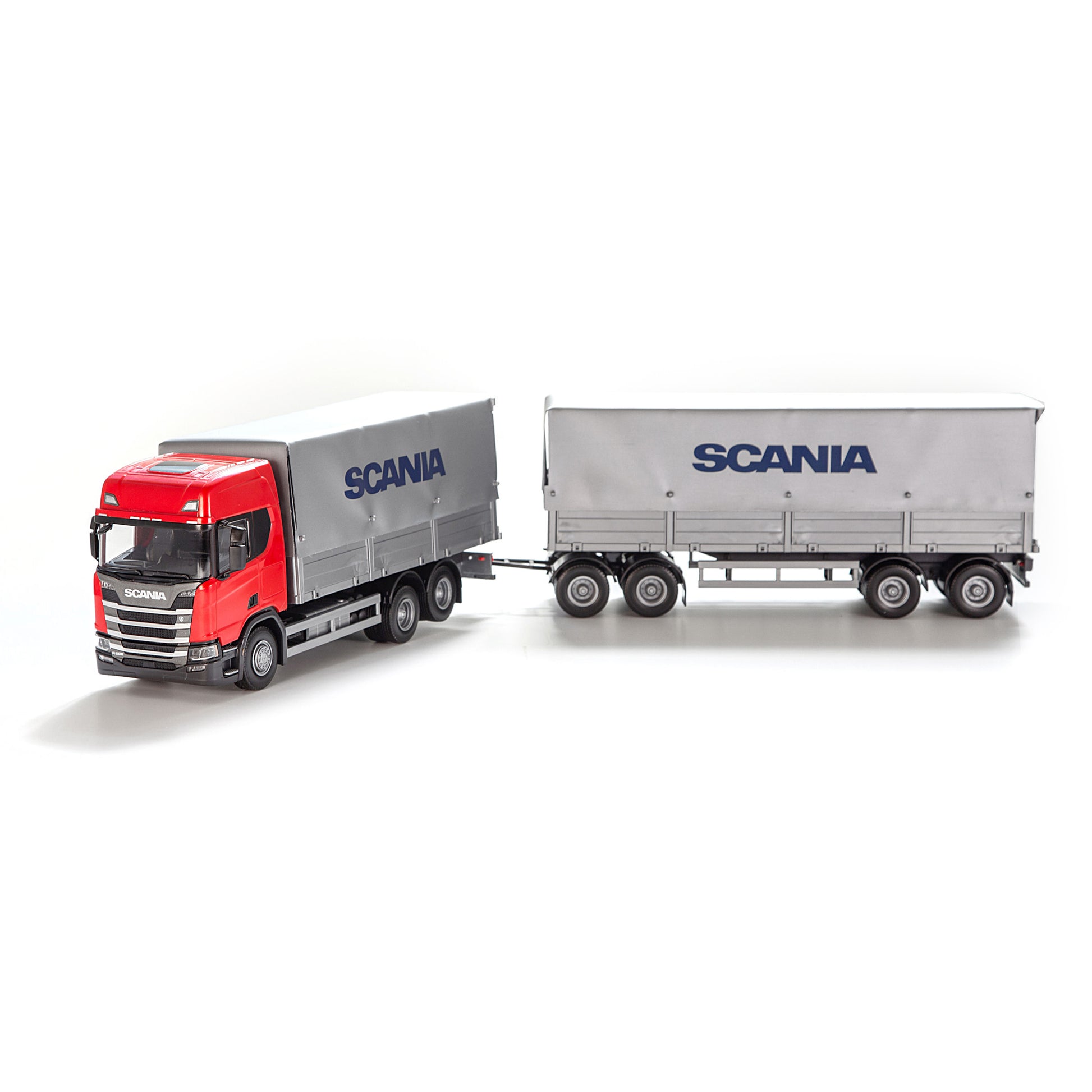 SCANIA CRH20 TRUCK+TRAILER,RED