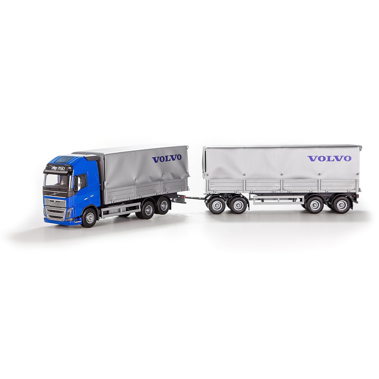 VOLVO FH16 TRUCK+TRAILER, BLUE