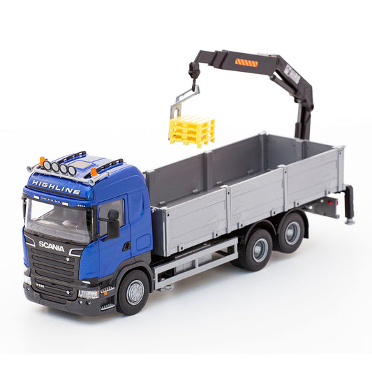EMEK LASTBIL SCANIA BLÅ 1:25