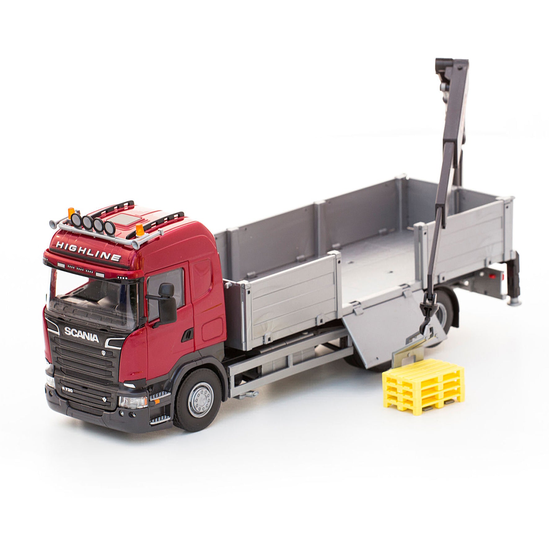 EMEK LASTBIL SCANIA RÖD 1:25
