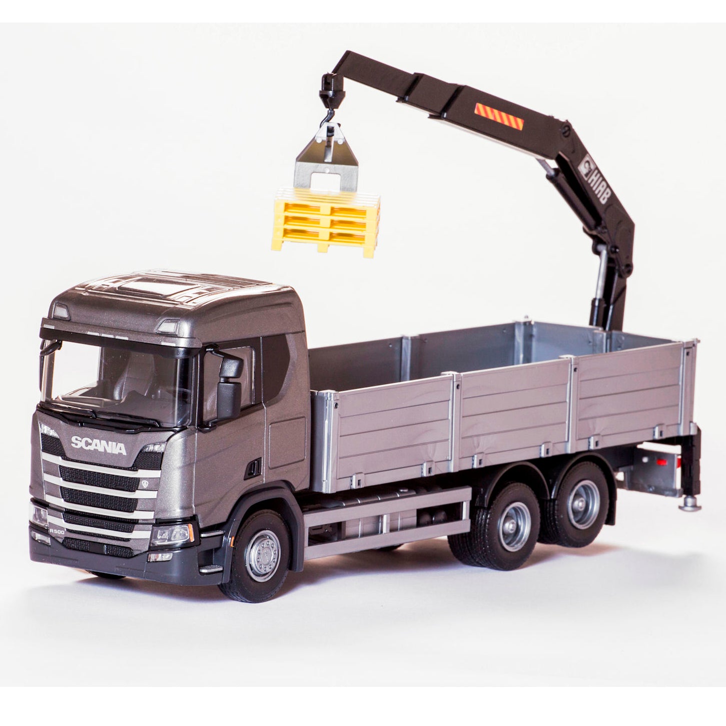 EMEK LASTBIL SCANIA GRÅ 1:25