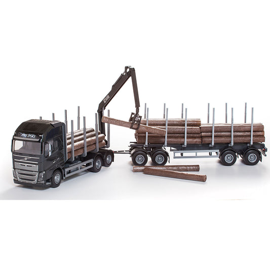 VOLVO TIMMERBIL M. FH16, SVART
