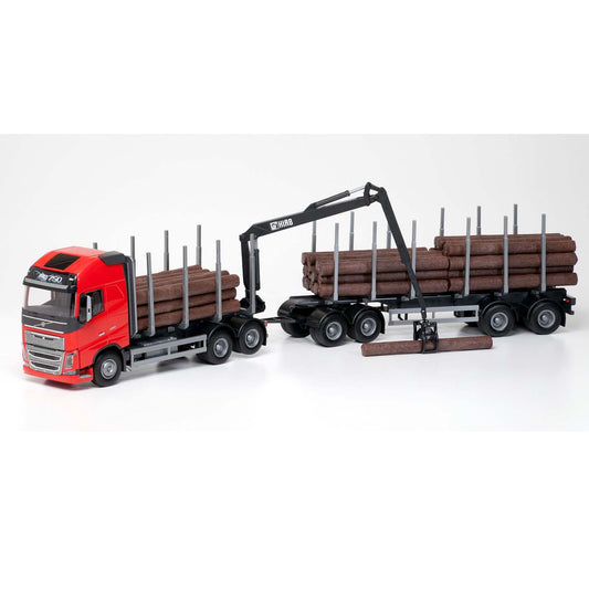 VOLVO TIMMERBIL M. FH16 , RÖD
