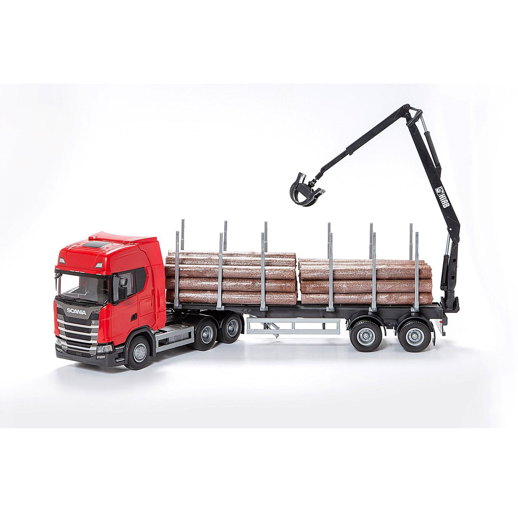 SCANIA S TIMBER SEMI TRUCK