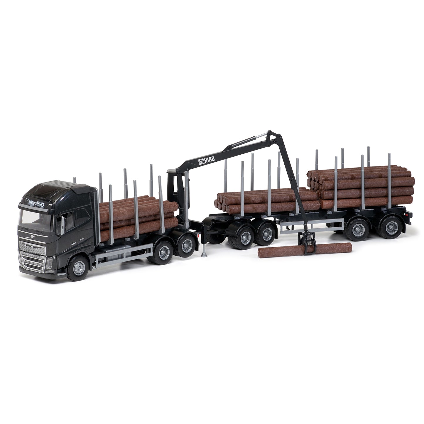 TIMMERBIL FH16/750 SVART 1:25