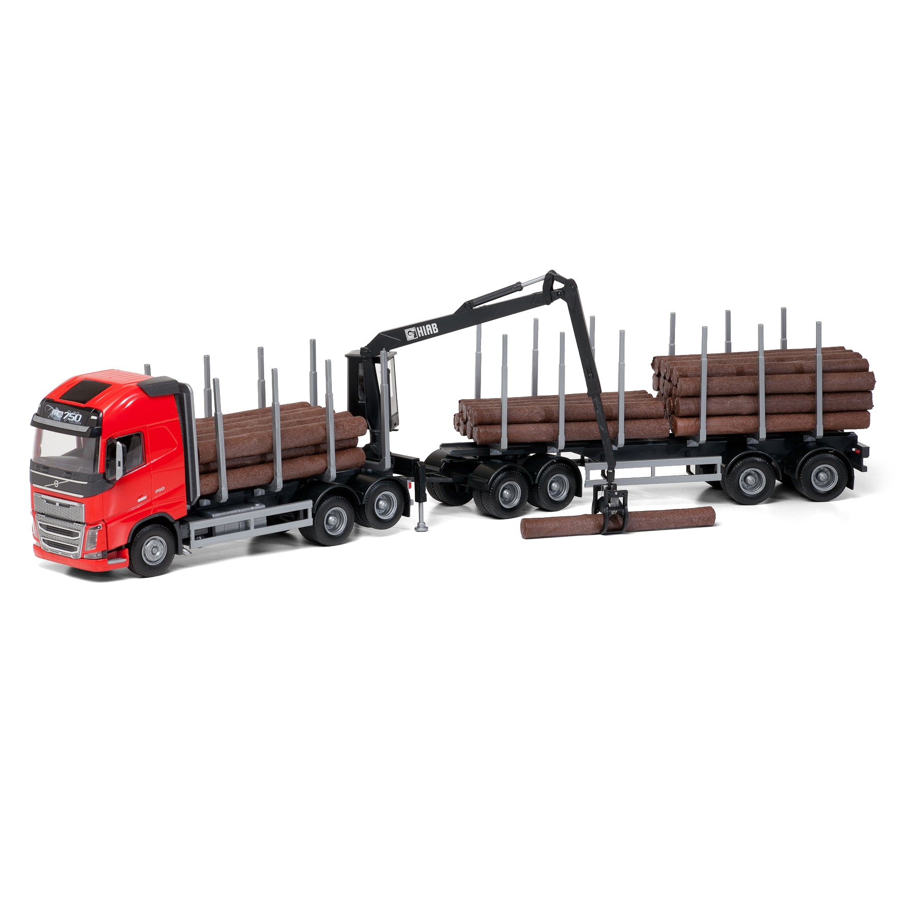TIMMERBIL FH16/750 RÖD 1:25