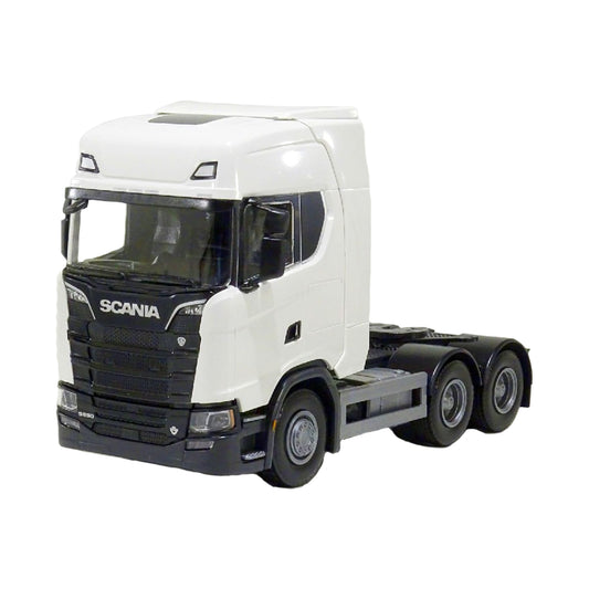 SCANIA S V8 3-AXLE WHITE