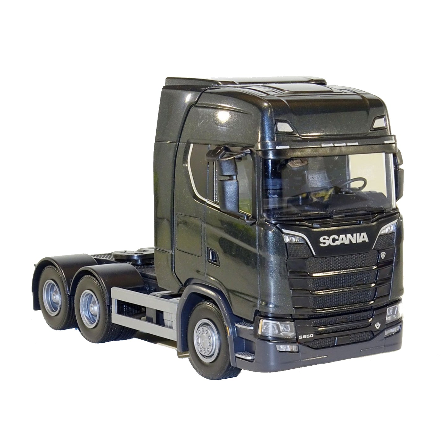 SCANIA S V8 3-AXLE BLACK