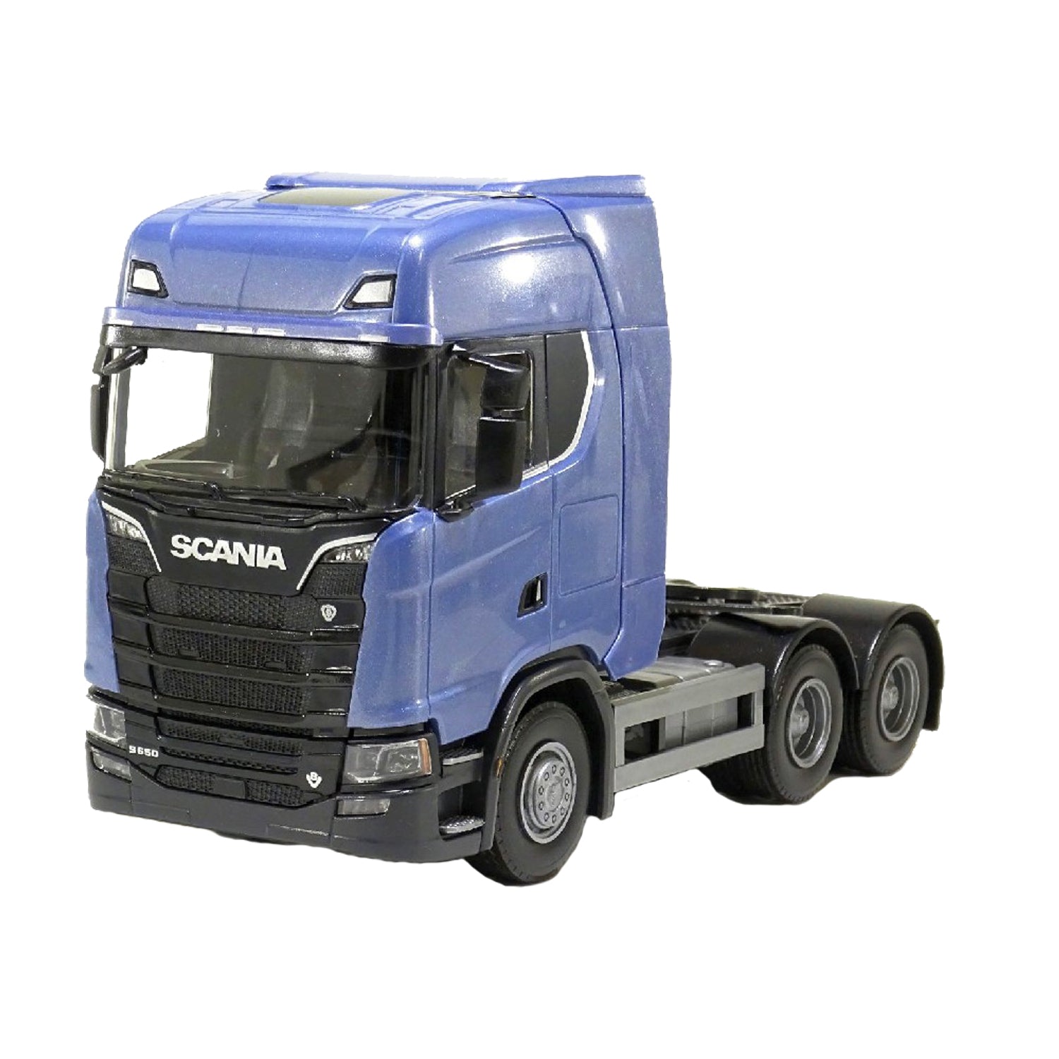 SCANIA S V8 3-AXLE BLUE