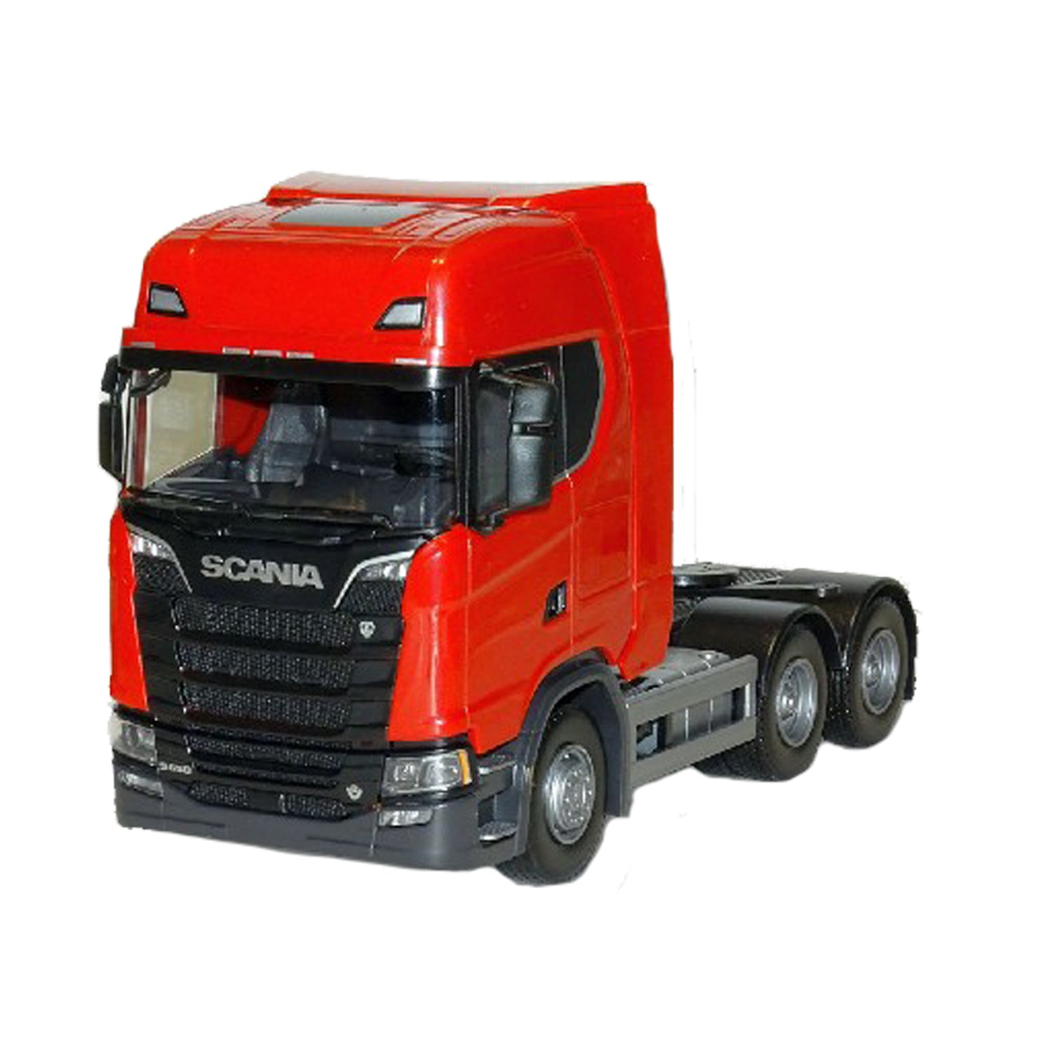 SCANIA S V8 3-AXLE RED
