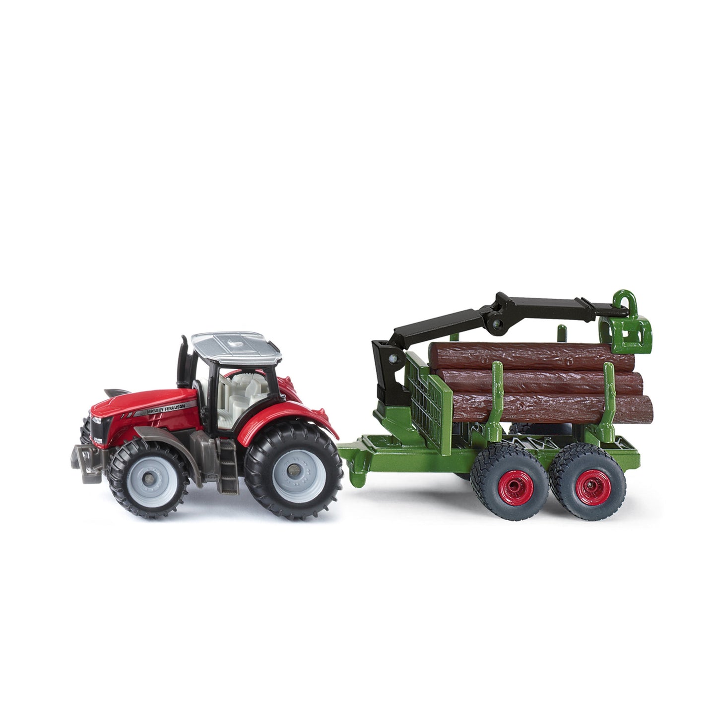 TRAKTOR MED TIMMERSLÄP